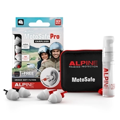 Alpine MotoSafe MC Ørepropper Pro Pakke (2 Sæt)